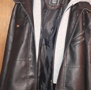 Men's leather jacket